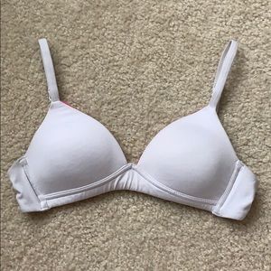 White 34A Bra